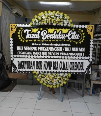 Papan Bunga di Mejobo